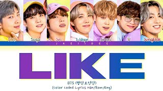 [Tiktok Ver.] BTS (방탄소년단) - 'LIKE (좋아요)' (Color Coded Lyrics Han/Rom/Eng/가사)