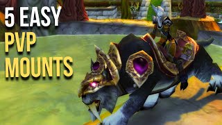 Five EASY PvP Mounts - Guide WoW