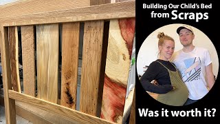 Building Our Child's Bed from Scraps