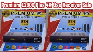 Premium 12900 Plus 4K Use Receiver Unboxing and Review