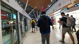 KLIA Aerotrain to Boarding Gate