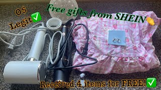 Unboxing FREE GIFTS from SHEIN 2023.✅👏