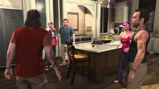 GTA V: Trevor and Michael confrontation