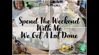 Home Revival Series/Summer Kitchen Clean/Plant Mom Refresh/ Spend the weekend with Me