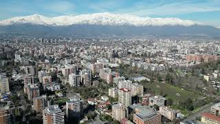 🛸 4K Drone Footage of Providencia, Santiago, Chile – Clear Skies After Rain 🌤️