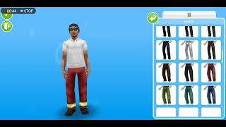 Changing outfit in #thesimsfreeplay