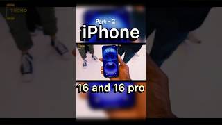 iPhone 16 first look #iPhone 16pro#iPhone on#tech #iphone #iphone16series