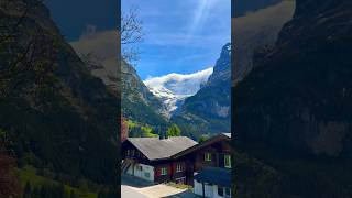 Beautiful Grindelwald, Switzerland 😍❤️ #travel #switzerlandwonderland #grindelwald #mountains