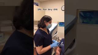 Total eye protection with laser grade metal Cox shields for IPL (Tiktok video)