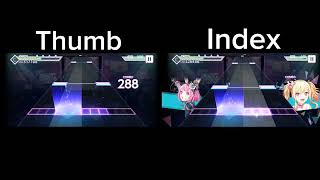 Thumb vs Index, which is better? (Ghost rule || gameplay by me.)