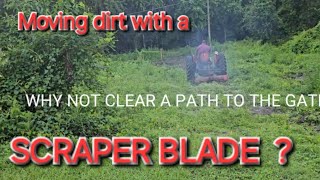 Scraper Blade Ground Mud Level Adjustment