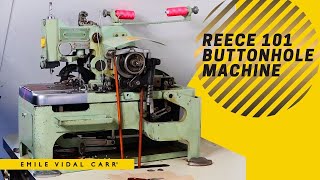 Inside the EVC Factory (4K) - Reece 101 Buttonhole Machine #sewing  #factory #howto