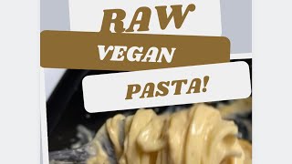 Raw Vegan Pasta Recipe— Creamy Southwest Chipotle Pasta  #shorts