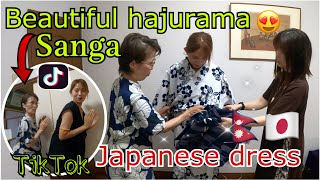 79barsako beautiful hajurama sanga ko tiktok🥰Japanese dress maa ma🤪!! INTERNATIONAL COUPLE🇳🇵🇯🇵VLOG52