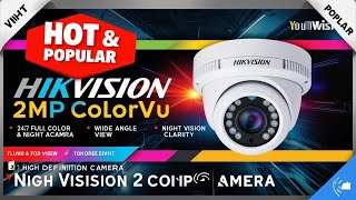 Why the Hikvision 2MP ColorVu Camera is the Ultimate Choice for Full-Color Surveillance 🌟