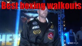 BEST BOXING/UFC WALKOUTS