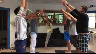 Clase de yoga en SumaCRM