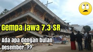 Detik-Detik guncangan Gempa 7.3 SR Tasikmalaya Sukabumi pulau jawa (16 desember 2017)