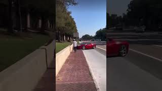 Daughter crashes Dad’s Ferrari #instantregret