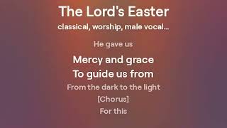 The Lord's Easter Lyric Video