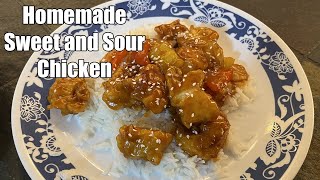 Homemade Sweet and Sour Chicken