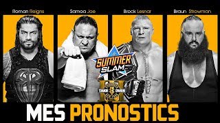 PRONOSTICS : SUMMERSLAM 2017