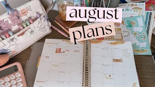 Simple & Minimalist | Plan With Me | August | Erin Condren LifePlanner