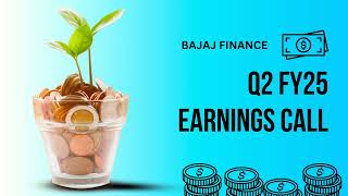 Bajaj Finance Earnings Call - Q2 FY25