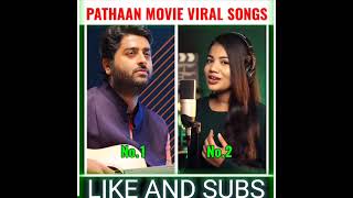 Pathaan Movie Songs - Joome Jo Pathaan X Besharam Rang | Arijit Singh, Shuddhi || #shorts