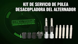 OEMTOOLS 47275 Kit de Servicio de Polea Desacopladora del Alternador