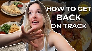 How to Get Back On Track After Vacation (Motivation)