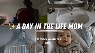 DAY IN THE LIFE MOM VLOG | MONTIAMO IL LETTINO sistemiamo insieme | #momvlog #dayinmylifevlog