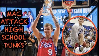 Mac McClung Slays for Days: MUST-SEE High School Dunk Highlights!