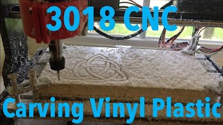 3018 CNC Carving Plastic