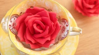 Como Hacer Rosas para decorar Tortas, Pasteles y Cupcakes 🌹Tan Dulce