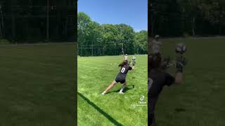 Great goalie skills (Jamie Johnson)