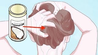 How To Put Coconut Oil In Hair To Stop It From Going Gray, Thinning or Falling Out!