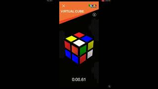 2x2 Virtual Cube Solved in 2.06 Seconds! | Rubiks Cube