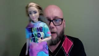 Doll review Barbie Fashionista 159 and head swap