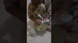 unboxing kue tahlil