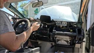 How to replace dash cluster on 08 Toyota Prius