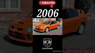 Evolution of Dodge Neon (1998-2017) #dodgeneon