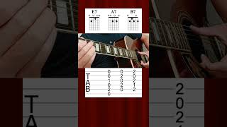 Blues Chords on Guitar (E7 - A7 - B7)