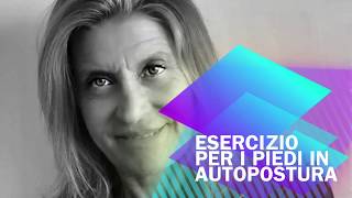 ESERCIZIO PER I PIEDI IN AUTOPOSTURA SEDUTA