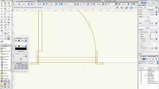 Vectorworks - 3D wall with details to elevations - part one