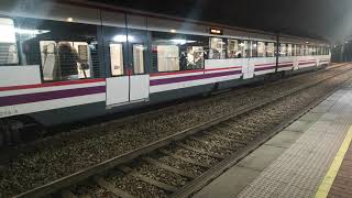 Renfe Civia Alstom saliendo de la Corredoria con destino Oviedo