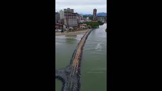 Obras do Molhe de Porto Belo