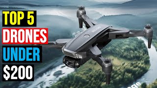 Top: 5 Best Drones Under $200 in 2024 || The Drones Under $200 - Reviews