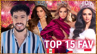 Miss Supranational 2024 TOP 15  FAVORITES !