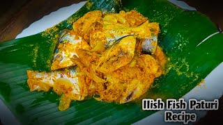 Mitti handi ilish fish Paturi || ilish macher recipe || indian food recipe